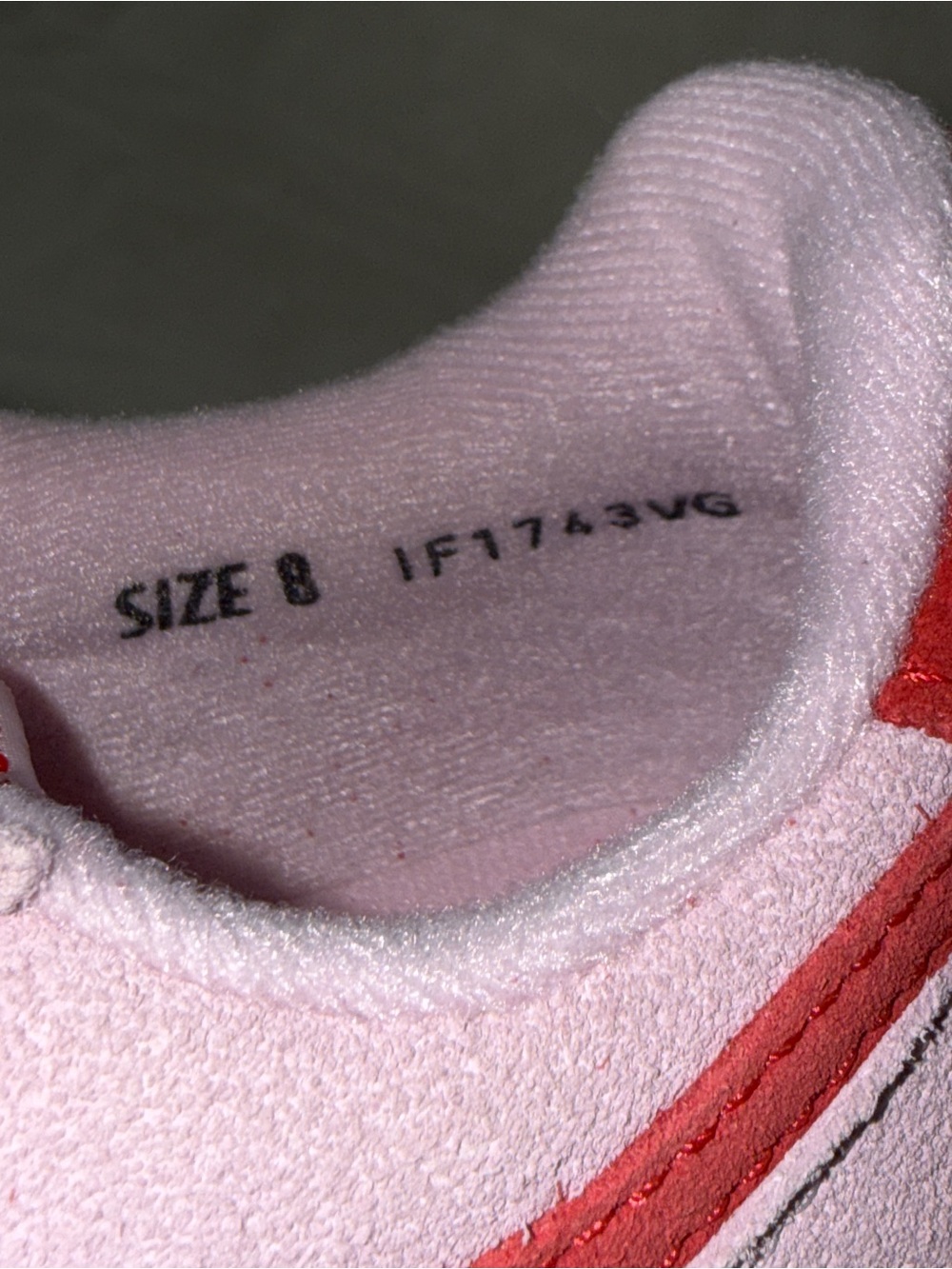 Nike Cortez TXT Pink Red White Sz 6.5Y 8Women. Style HF9994-600 - Picture 6 of 16